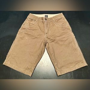 Kuhl The Law Short Dark Khaki 30 waist 12 inseam